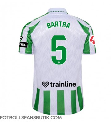 Real Betis Marc Bartra #5 Replika Hemmatröja 2024-25 Kortärmad